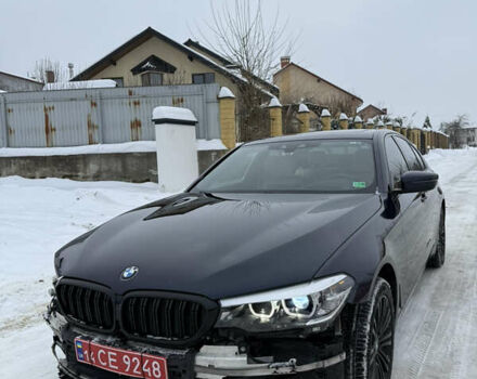 Синий БМВ 5 Серия, объемом двигателя 2 л и пробегом 198 тыс. км за 18000 $, фото 1 на Automoto.ua