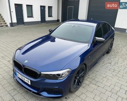 Синий БМВ 5 Серия, объемом двигателя 3 л и пробегом 242 тыс. км за 31700 $, фото 1 на Automoto.ua