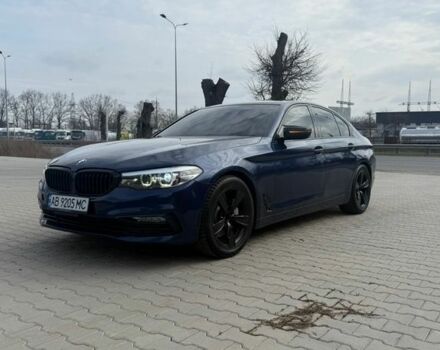 Синий БМВ 5 Серия, объемом двигателя 2 л и пробегом 190 тыс. км за 24900 $, фото 1 на Automoto.ua