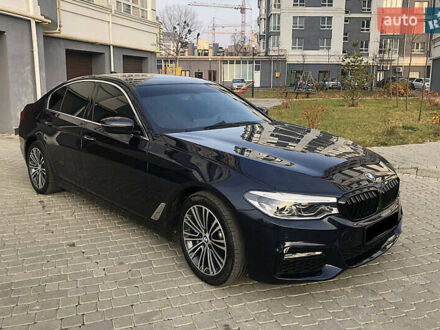 Синий БМВ 5 Серия, объемом двигателя 3 л и пробегом 160 тыс. км за 31000 $, фото 1 на Automoto.ua