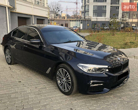 Синий БМВ 5 Серия, объемом двигателя 3 л и пробегом 160 тыс. км за 31000 $, фото 1 на Automoto.ua