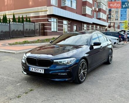 Синий БМВ 5 Серия, объемом двигателя 2 л и пробегом 240 тыс. км за 23000 $, фото 1 на Automoto.ua