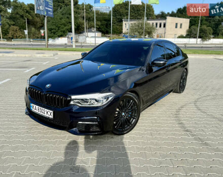Синий БМВ 5 Серия, объемом двигателя 3 л и пробегом 148 тыс. км за 33500 $, фото 1 на Automoto.ua