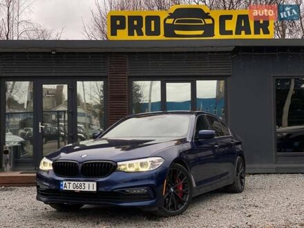 Синій БМВ 5 Серія, об'ємом двигуна 2 л та пробігом 240 тис. км за 22999 $, фото 1 на Automoto.ua