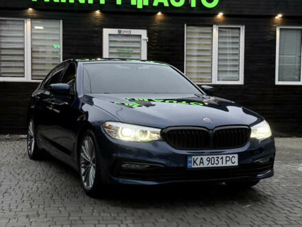 Синий БМВ 5 Серия, объемом двигателя 2 л и пробегом 210 тыс. км за 19950 $, фото 1 на Automoto.ua