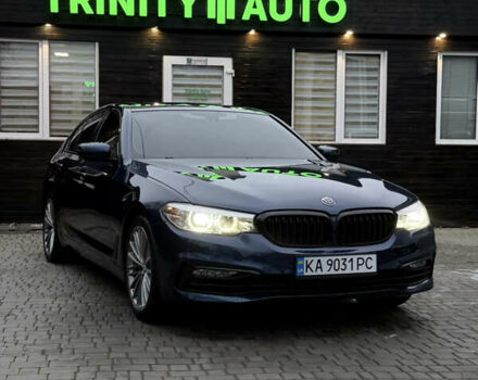 Синий БМВ 5 Серия, объемом двигателя 2 л и пробегом 210 тыс. км за 19950 $, фото 1 на Automoto.ua