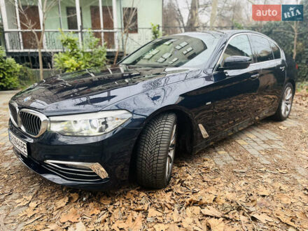 Синий БМВ 5 Серия, объемом двигателя 2 л и пробегом 113 тыс. км за 31000 $, фото 1 на Automoto.ua