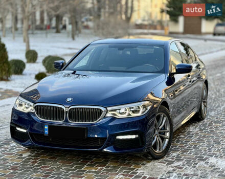 Синий БМВ 5 Серия, объемом двигателя 2 л и пробегом 90 тыс. км за 30000 $, фото 1 на Automoto.ua