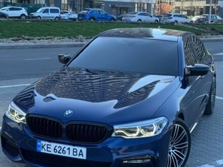 Синий БМВ 5 Серия, объемом двигателя 3 л и пробегом 102 тыс. км за 34500 $, фото 1 на Automoto.ua