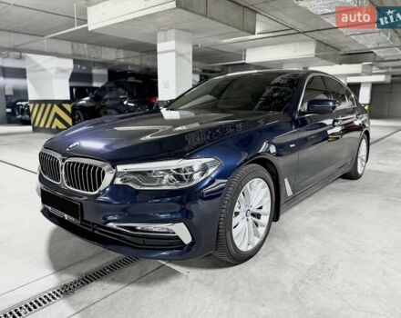 Синий БМВ 5 Серия, объемом двигателя 3 л и пробегом 115 тыс. км за 38000 $, фото 1 на Automoto.ua