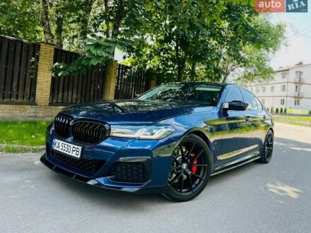 Синій БМВ 5 Серія, об'ємом двигуна 3 л та пробігом 182 тис. км за 35999 $, фото 1 на Automoto.ua