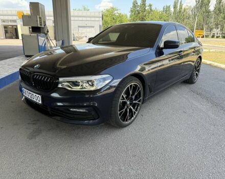 Синій БМВ 5 Серія, об'ємом двигуна 3 л та пробігом 210 тис. км за 37000 $, фото 1 на Automoto.ua