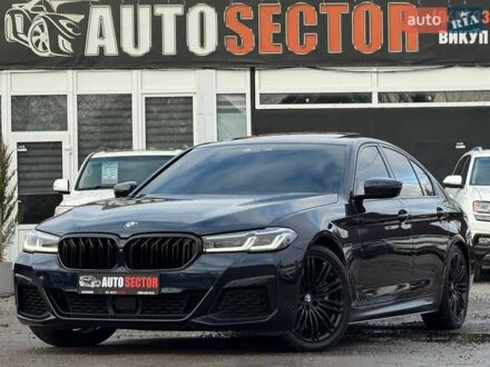 Синій БМВ 5 Серія, об'ємом двигуна 3 л та пробігом 138 тис. км за 37000 $, фото 1 на Automoto.ua