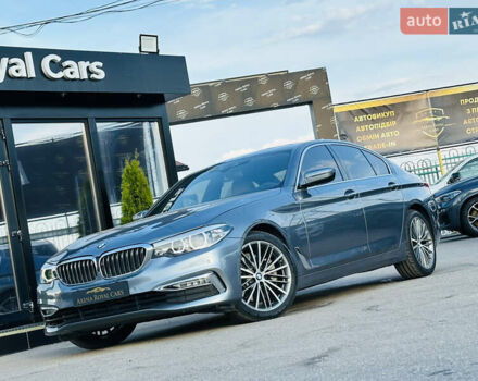 Синий БМВ 5 Серия, объемом двигателя 2 л и пробегом 209 тыс. км за 20900 $, фото 1 на Automoto.ua