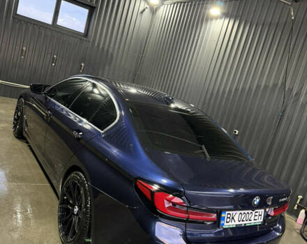 Синій БМВ 5 Серія, об'ємом двигуна 3 л та пробігом 62 тис. км за 33000 $, фото 1 на Automoto.ua