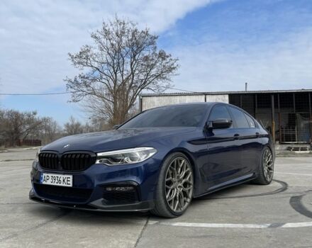 Синий БМВ 5 Серия, объемом двигателя 3 л и пробегом 84 тыс. км за 29999 $, фото 1 на Automoto.ua