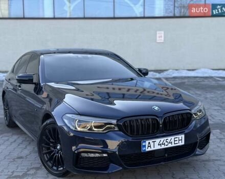 Синий БМВ 5 Серия, объемом двигателя 2 л и пробегом 190 тыс. км за 24950 $, фото 1 на Automoto.ua