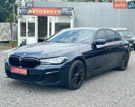 Синий БМВ 5 Серия, объемом двигателя 2 л и пробегом 180 тыс. км за 21000 $, фото 1 на Automoto.ua