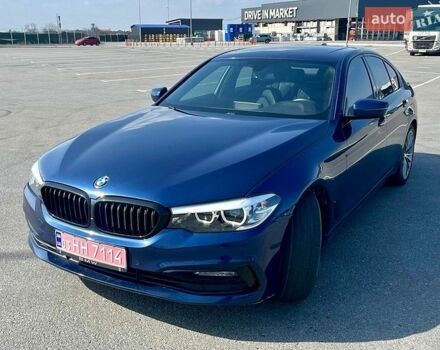 Синий БМВ 5 Серия, объемом двигателя 2 л и пробегом 225 тыс. км за 22700 $, фото 1 на Automoto.ua