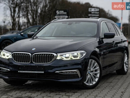 Синий БМВ 5 Серия, объемом двигателя 3 л и пробегом 220 тыс. км за 32900 $, фото 1 на Automoto.ua