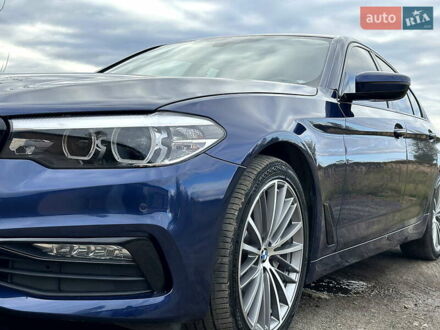 Синій БМВ 5 Серія, об'ємом двигуна 2 л та пробігом 219 тис. км за 22999 $, фото 1 на Automoto.ua