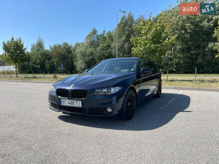 Синий БМВ 5 Серия, объемом двигателя 2 л и пробегом 158 тыс. км за 22000 $, фото 1 на Automoto.ua