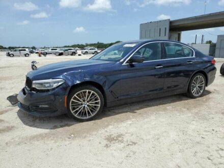 Синій БМВ 5 Серія, об'ємом двигуна 3 л та пробігом 157 тис. км за 18000 $, фото 1 на Automoto.ua