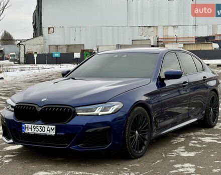 Синий БМВ 5 Серия, объемом двигателя 2 л и пробегом 160 тыс. км за 25300 $, фото 1 на Automoto.ua