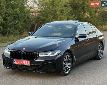 Синий БМВ 5 Серия, объемом двигателя 2 л и пробегом 210 тыс. км за 20500 $, фото 1 на Automoto.ua