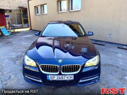 Синій БМВ 5 Серія, об'ємом двигуна 2 л та пробігом 129 тис. км за 11900 $, фото 1 на Automoto.ua