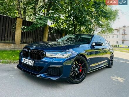 Синій БМВ 5 Серія, об'ємом двигуна 3 л та пробігом 179 тис. км за 35500 $, фото 1 на Automoto.ua