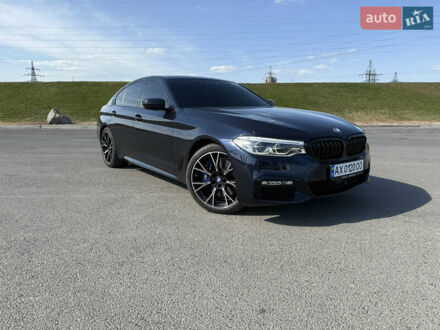 Синій БМВ 5 Серія, об'ємом двигуна 2.99 л та пробігом 215 тис. км за 35500 $, фото 1 на Automoto.ua