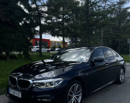 Синий БМВ 5 Серия, объемом двигателя 2 л и пробегом 225 тыс. км за 27900 $, фото 1 на Automoto.ua