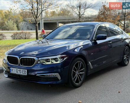 Синий БМВ 5 Серия, объемом двигателя 2 л и пробегом 97 тыс. км за 29999 $, фото 1 на Automoto.ua