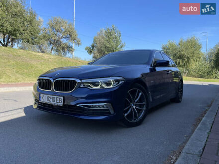 БМВ 5 Серия 2018 в Киеве на Automoto.ua Синий БМВ 5 Серия, объемом двигателя 2 л и пробегом 95 тыс. км за 32999 $, фото 1 на Automoto.ua
