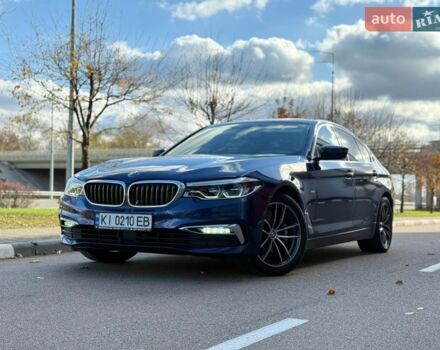 Синий БМВ 5 Серия, объемом двигателя 2 л и пробегом 97 тыс. км за 31000 $, фото 1 на Automoto.ua