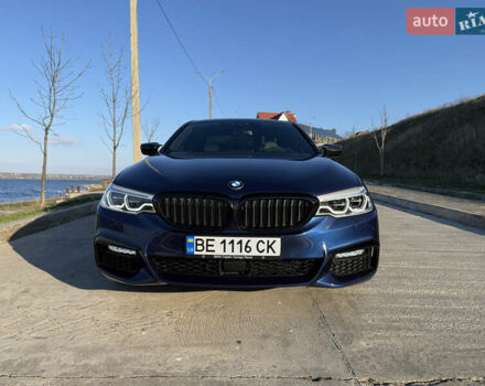 Синий БМВ 5 Серия, объемом двигателя 2 л и пробегом 125 тыс. км за 33700 $, фото 1 на Automoto.ua