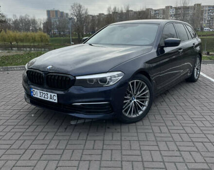 Синий БМВ 5 Серия, объемом двигателя 2 л и пробегом 164 тыс. км за 17600 $, фото 1 на Automoto.ua