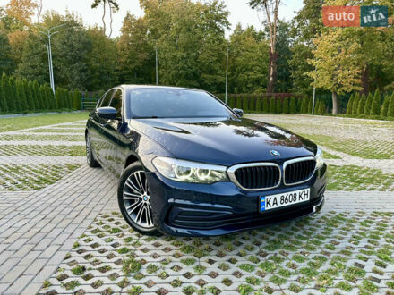 Синій БМВ 5 Серія, об'ємом двигуна 2 л та пробігом 105 тис. км за 27000 $, фото 1 на Automoto.ua