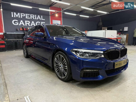 Синий БМВ 5 Серия, объемом двигателя 3 л и пробегом 148 тыс. км за 47500 $, фото 1 на Automoto.ua