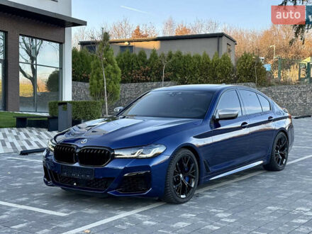 Синий БМВ 5 Серия, объемом двигателя 4.4 л и пробегом 90 тыс. км за 36900 $, фото 1 на Automoto.ua