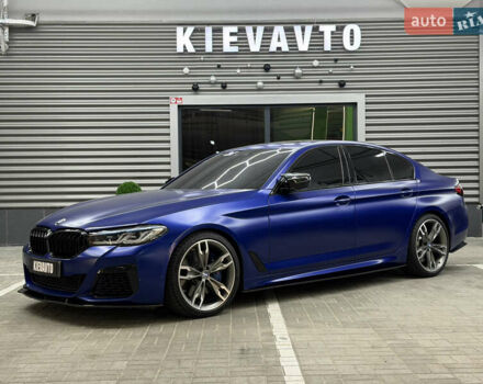 Синій БМВ 5 Серія, об'ємом двигуна 4.4 л та пробігом 88 тис. км за 50000 $, фото 1 на Automoto.ua