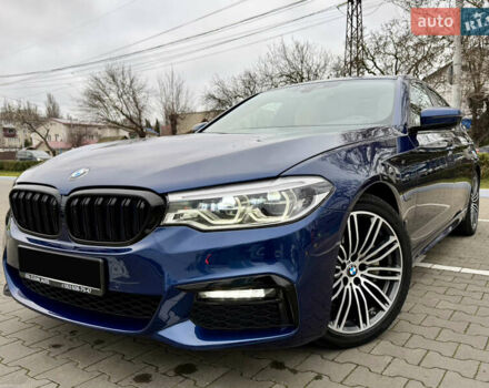 Синий БМВ 5 Серия, объемом двигателя 2 л и пробегом 97 тыс. км за 30000 $, фото 1 на Automoto.ua