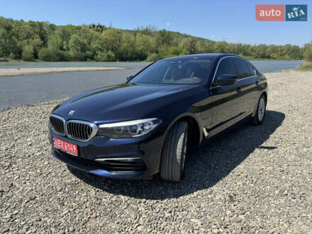Синий БМВ 5 Серия, объемом двигателя 2 л и пробегом 99 тыс. км за 28999 $, фото 1 на Automoto.ua