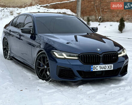 Синий БМВ 5 Серия, объемом двигателя 4.4 л и пробегом 72 тыс. км за 67999 $, фото 1 на Automoto.ua