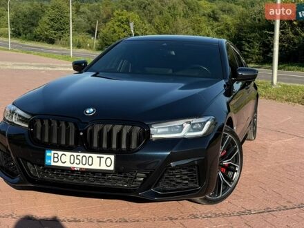 Синий БМВ 5 Серия, объемом двигателя 3 л и пробегом 71 тыс. км за 41500 $, фото 1 на Automoto.ua
