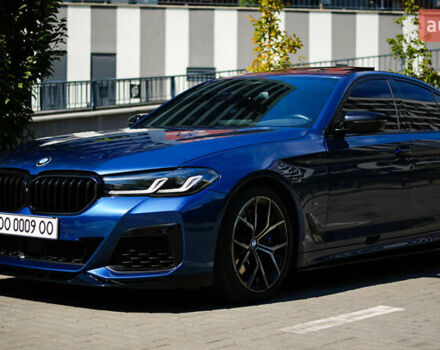 БМВ 5 Серия 2020 в Львове на Automoto.ua Синий БМВ 5 Серия, объемом двигателя 4.39 л и пробегом 69 тыс. км за 59000 $, фото 1 на Automoto.ua