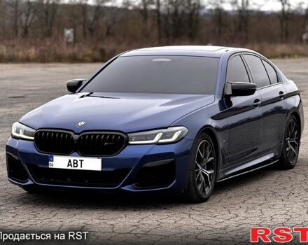 Синий БМВ 5 Серия, объемом двигателя 4.4 л и пробегом 71 тыс. км за 56500 $, фото 1 на Automoto.ua