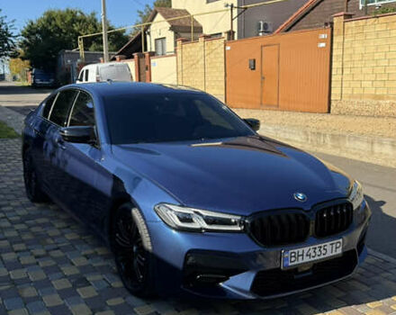 Синий БМВ 5 Серия, объемом двигателя 2 л и пробегом 70 тыс. км за 39900 $, фото 1 на Automoto.ua