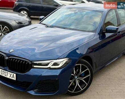 Синий БМВ 5 Серия, объемом двигателя 2 л и пробегом 104 тыс. км за 37200 $, фото 1 на Automoto.ua